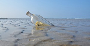 lâcher-prise: une bouteille à la mer